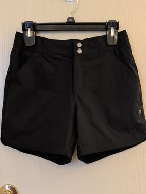 The American Outdoorsman Womens Black Active Utility Shorts Size S